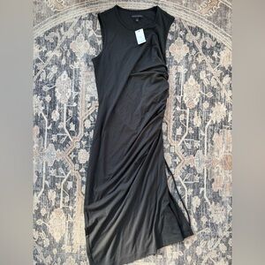 Banana Republic Black Midi Dress
